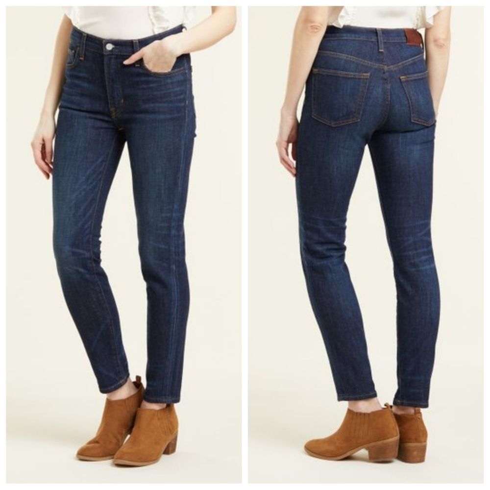 NWT|FRYE Addie Blake Blue Denim Skinny Jeans, 26